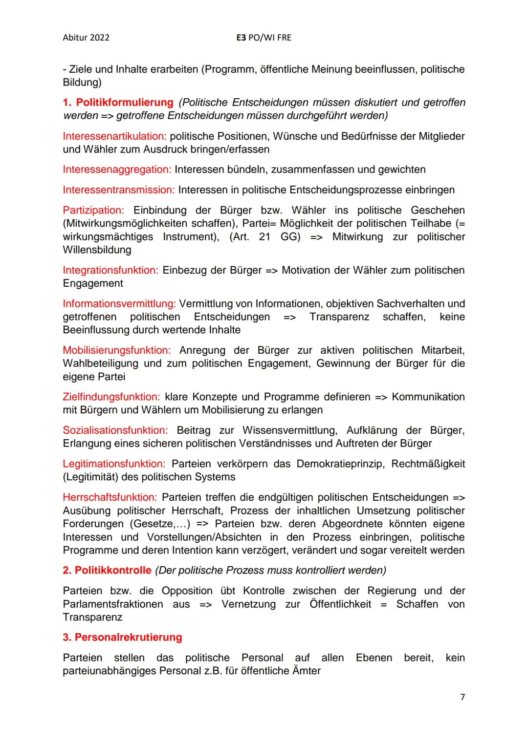 Abitur 2022
E3 PO/WI FRE
1. Kurshalbjahr: Politische Partizipation zwischen Anspruch und Wirklichkeit
Partizipation in der Demokratie
(sozia