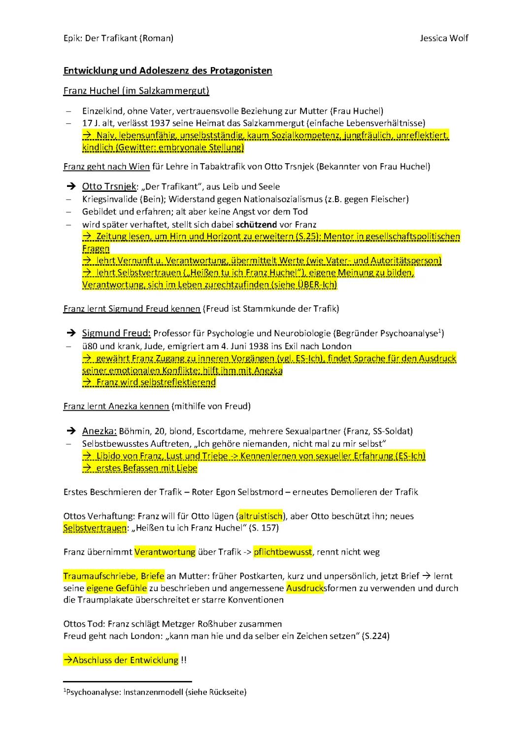 Der Trafikant Zusammenfassung und Analyse für Kinder – Franz Huchel und mehr!