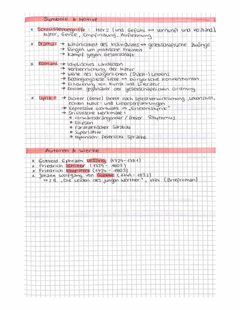 Epochen umbruch
14.50-1600
Aufklärung
Barock
1600-1720
1720-1800
Weimarer Klassik
1786-1805
Sturm und Drang
1765-1785
Expressi
Romantik
1795