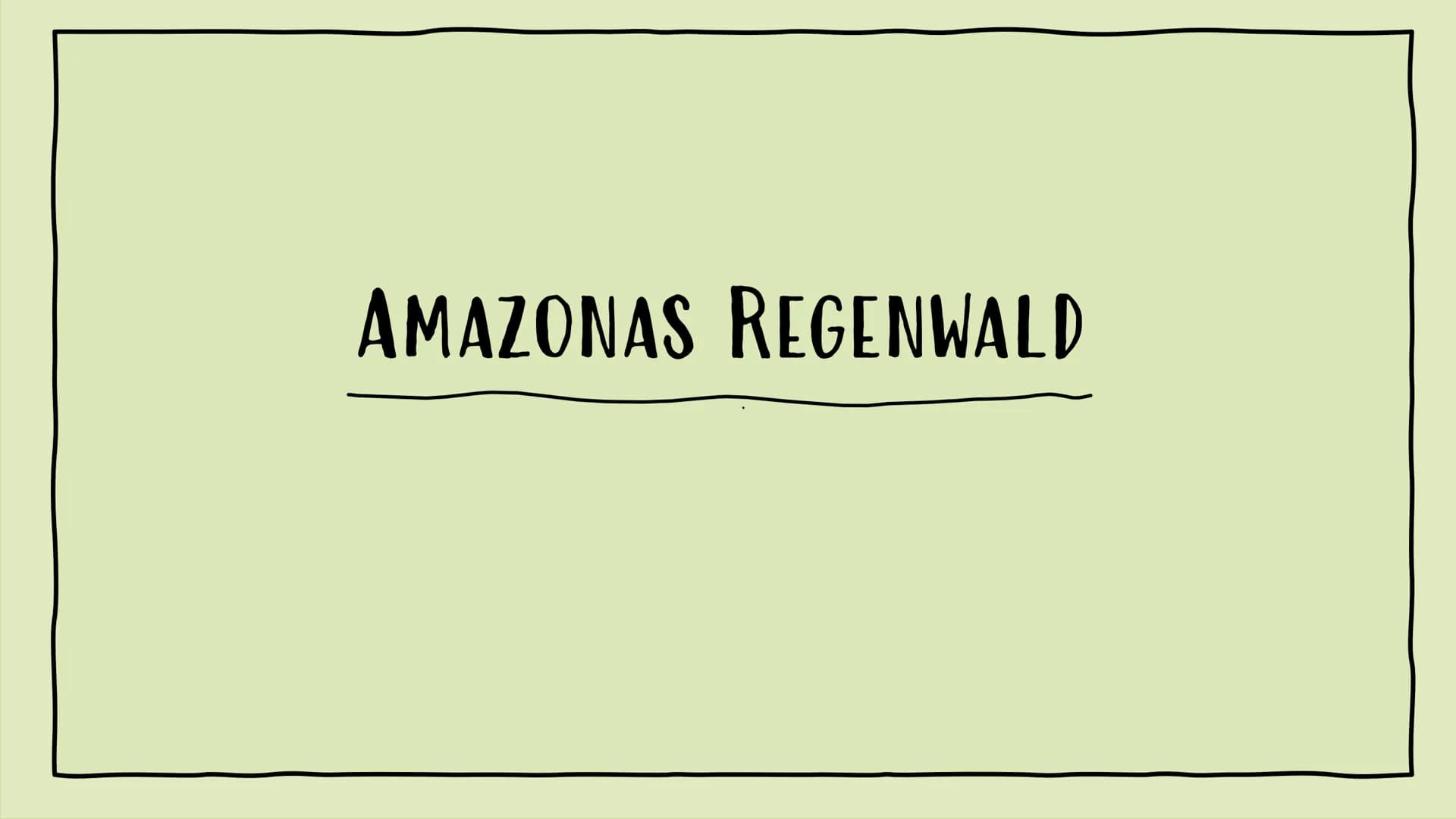 AMAZONAS REGENWALD
Der Amazonas Regenwald zählt mit einer Fläche von 6,7 Millionen km2 zu einem der
größten tropischen Wälder der Welt. Er e