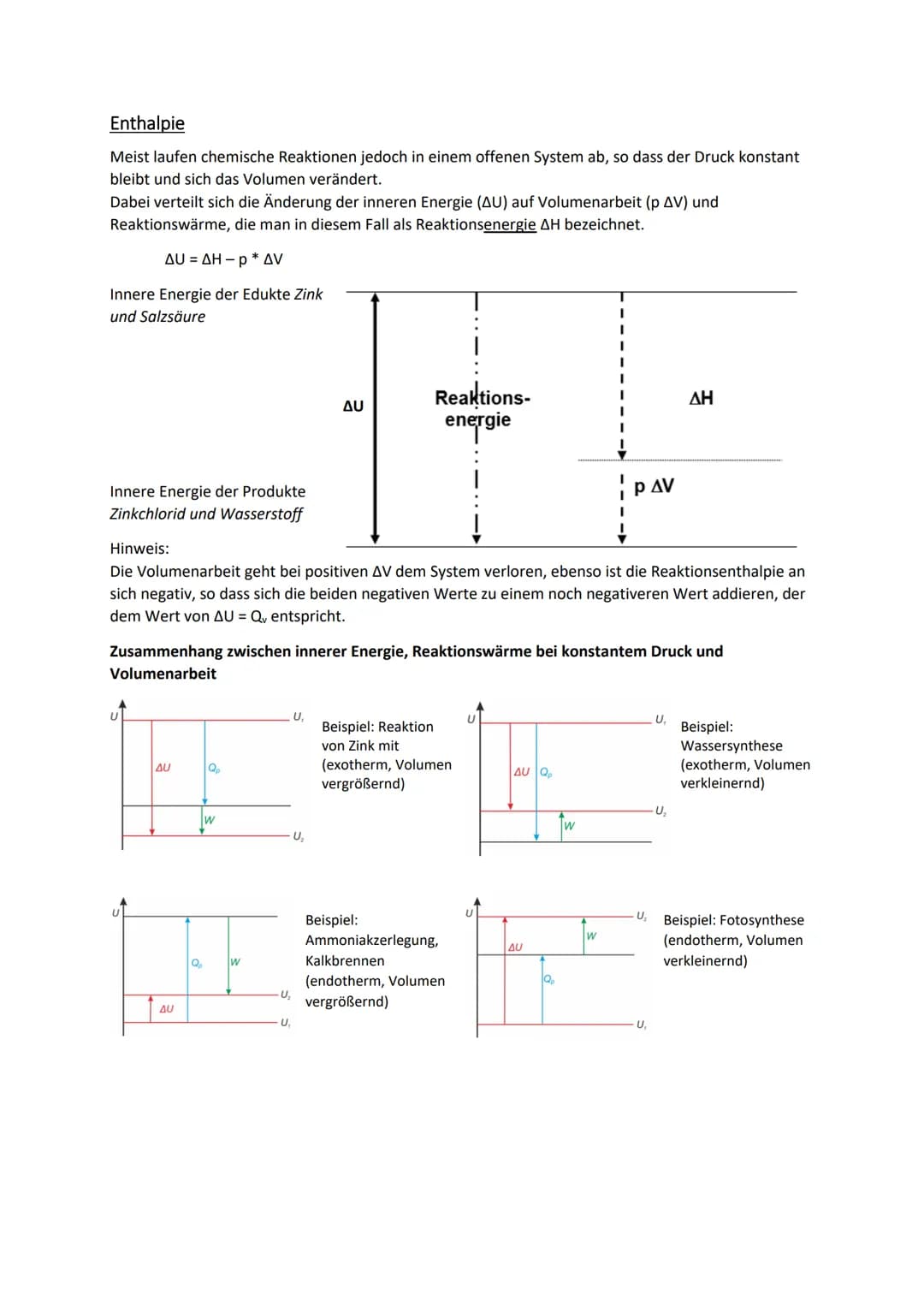 ENERGETIK
Chemische Reaktion und Wärme
Definition einer chemischen Reaktion
Einen Vorgang, bei dem aus Ausgangsstoffen unter Energieabgabe o