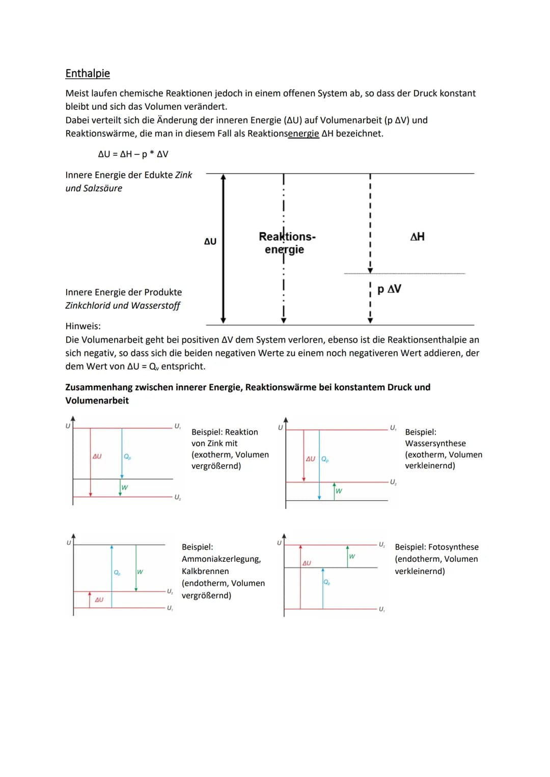 ENERGETIK
Chemische Reaktion und Wärme
Definition einer chemischen Reaktion
Einen Vorgang, bei dem aus Ausgangsstoffen unter Energieabgabe o