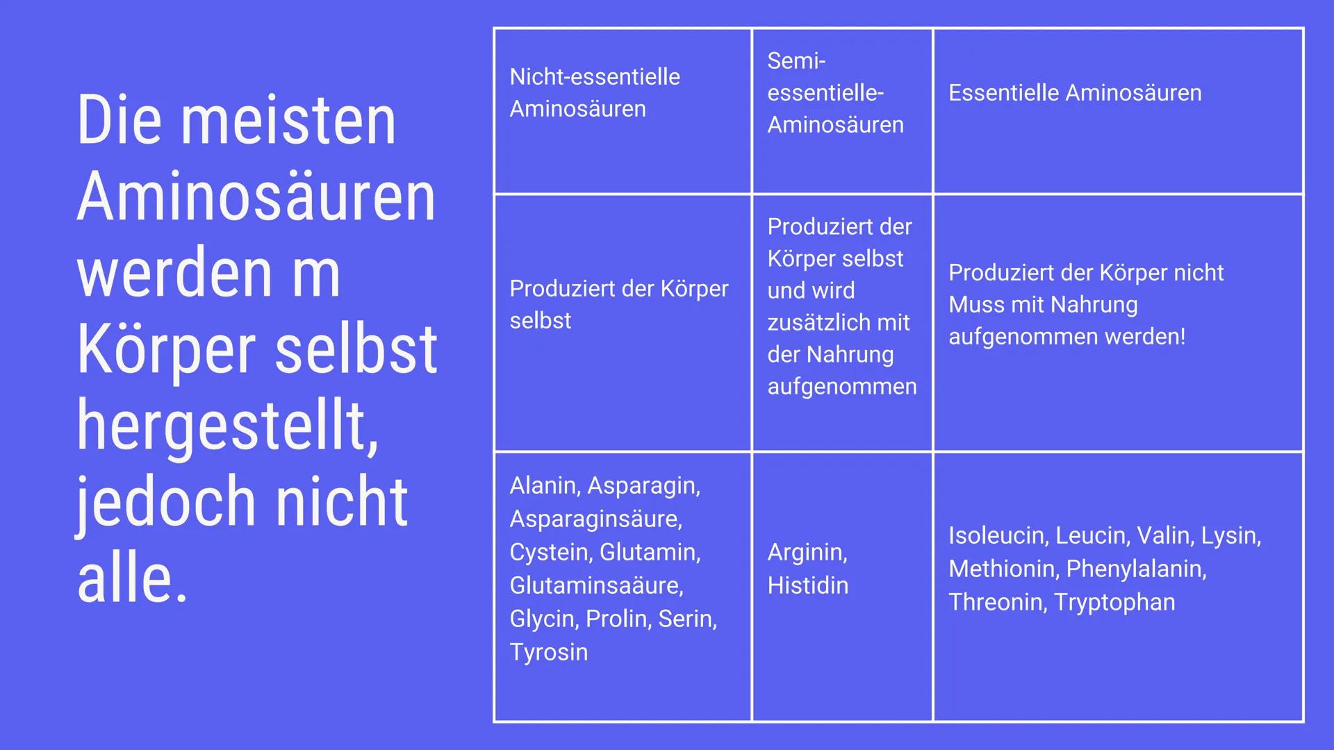 COM
18. APRIL 2023
NACHWEIS-
REAKTIONEN
VON
AMINOSÄUREN
UND PROTEINE
CHEMIE KS 1 GRUNDKURS Inhaltsverzeichnis
+ Aminosäuren + Aufbau
+
Prote