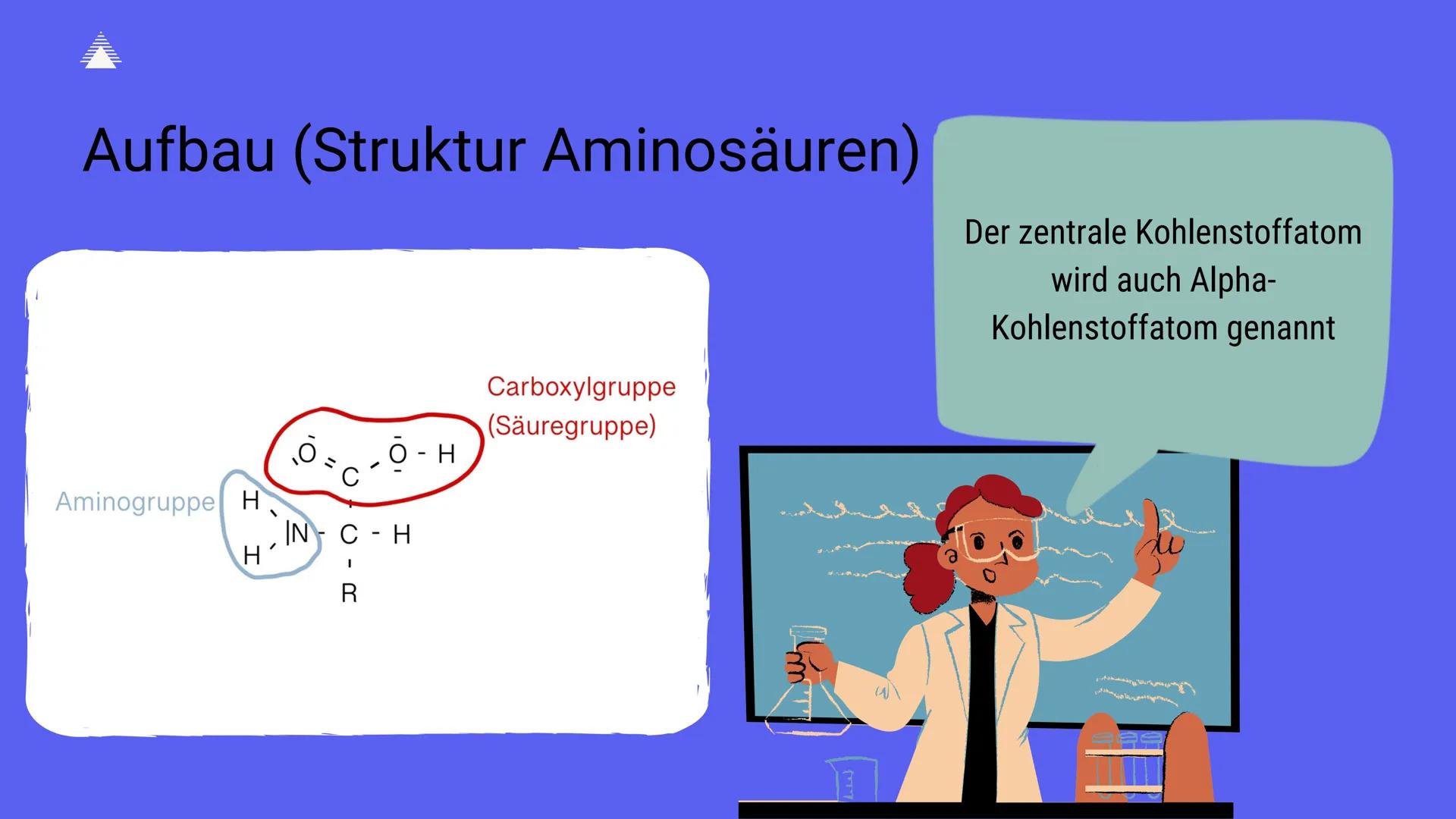 COM
18. APRIL 2023
NACHWEIS-
REAKTIONEN
VON
AMINOSÄUREN
UND PROTEINE
CHEMIE KS 1 GRUNDKURS Inhaltsverzeichnis
+ Aminosäuren + Aufbau
+
Prote