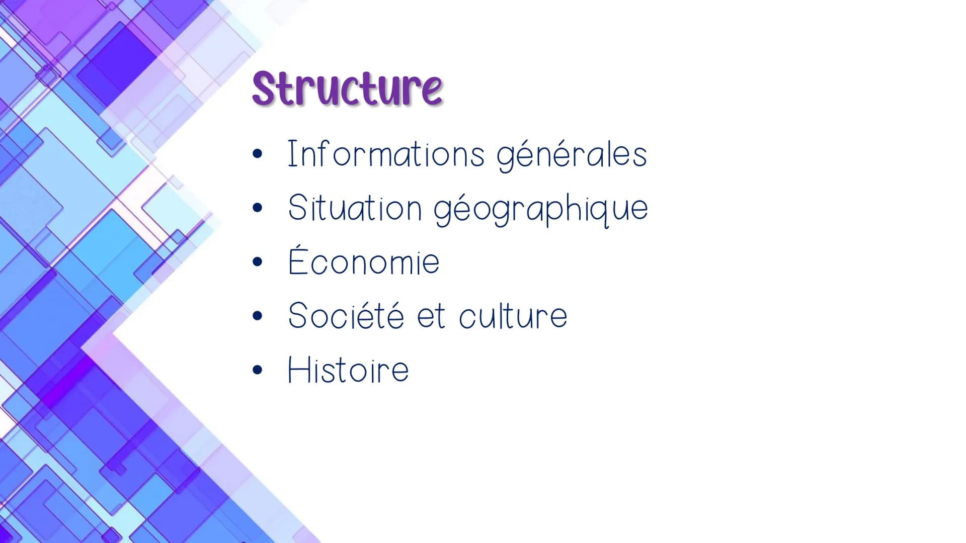 La Bretagne TU
Structure
Informations générales
Situation géographique
Économie
Société et culture
Histoire
●
● Informations générales
la Br