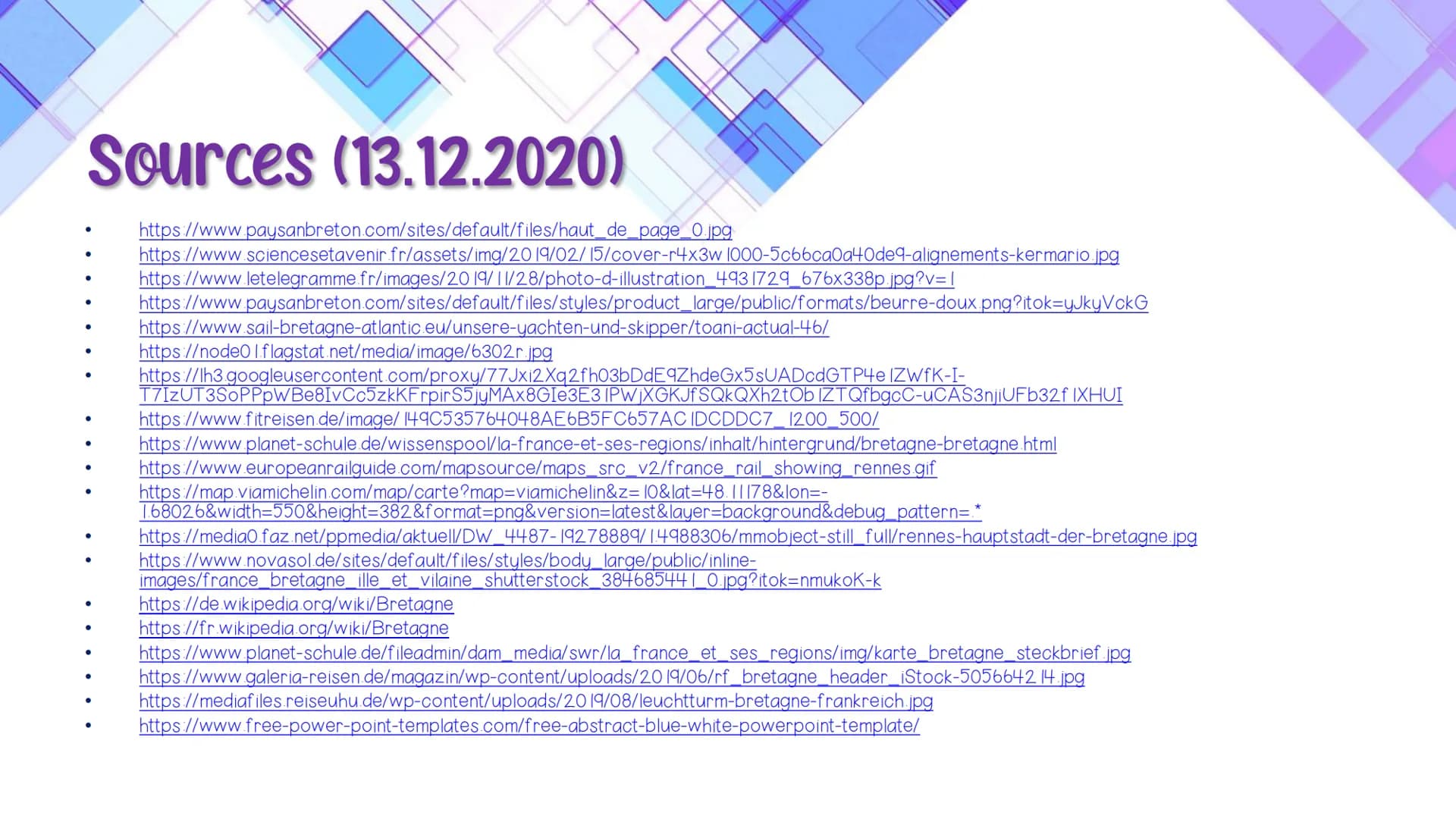 La Bretagne TU
Structure
Informations générales
Situation géographique
Économie
Société et culture
Histoire
●
● Informations générales
la Br