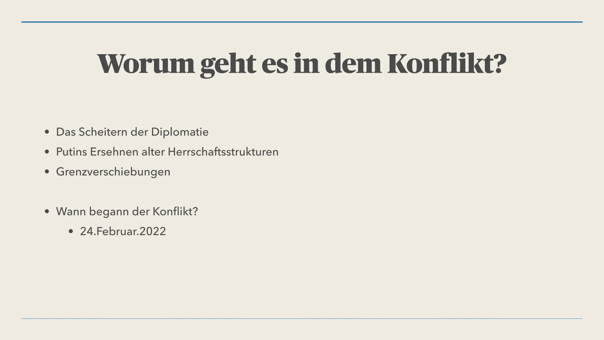 VIVIAN NOELLE KOGGE, 16.10.2022
Ukraine Konflikt
Eine Konfliktanalyse Konfliktinhalt Worum geht es in dem Konflikt?
• Das Scheitern der Dipl