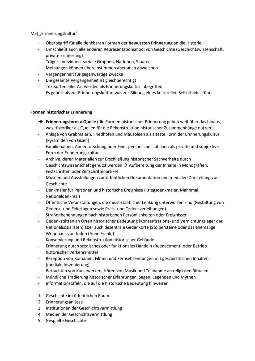 4. Semester: Geschichts- und Erinnerungskultur
Nation
Eine Nation ist keine ,,natürliche Größe", die es schon immer gegeben hat. Gefühle nat