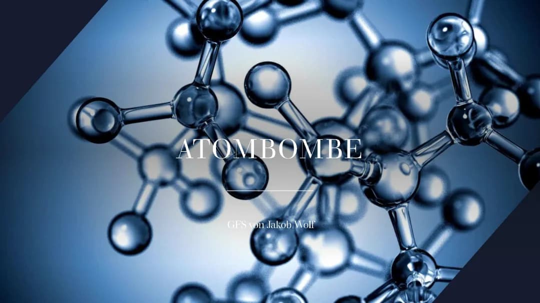 Referat Atombombe