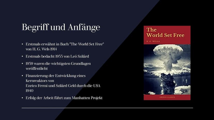 ATOMBOMBE
GFS von Jakob Wolf Inhalt
Geschichte der Atombomben
Klassifizierung von Kernwaffen
Aufbau und Funktion von Atombomben
Spezielle Ke
