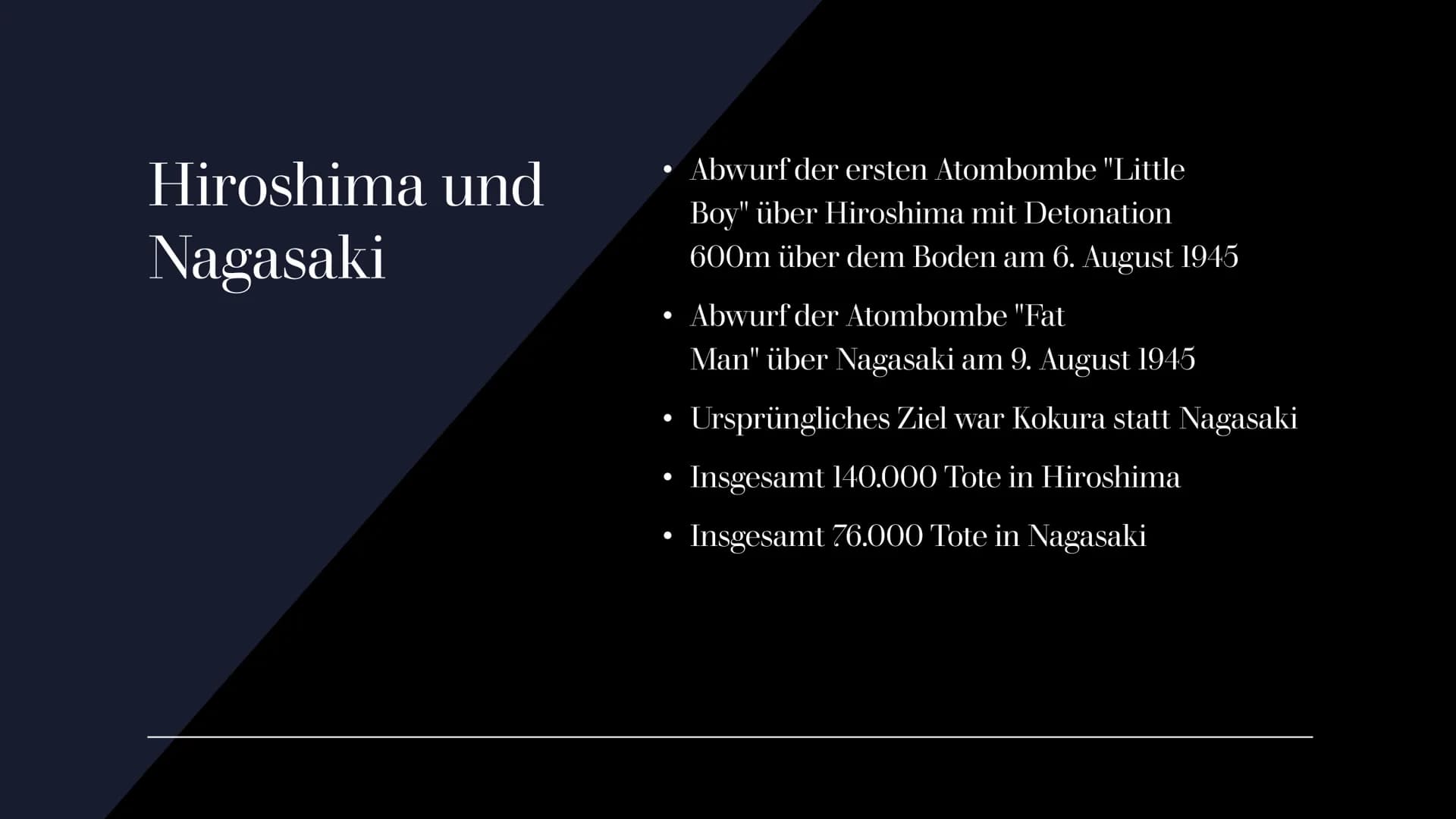 ATOMBOMBE
GFS von Jakob Wolf Inhalt
Geschichte der Atombomben
Klassifizierung von Kernwaffen
Aufbau und Funktion von Atombomben
Spezielle Ke
