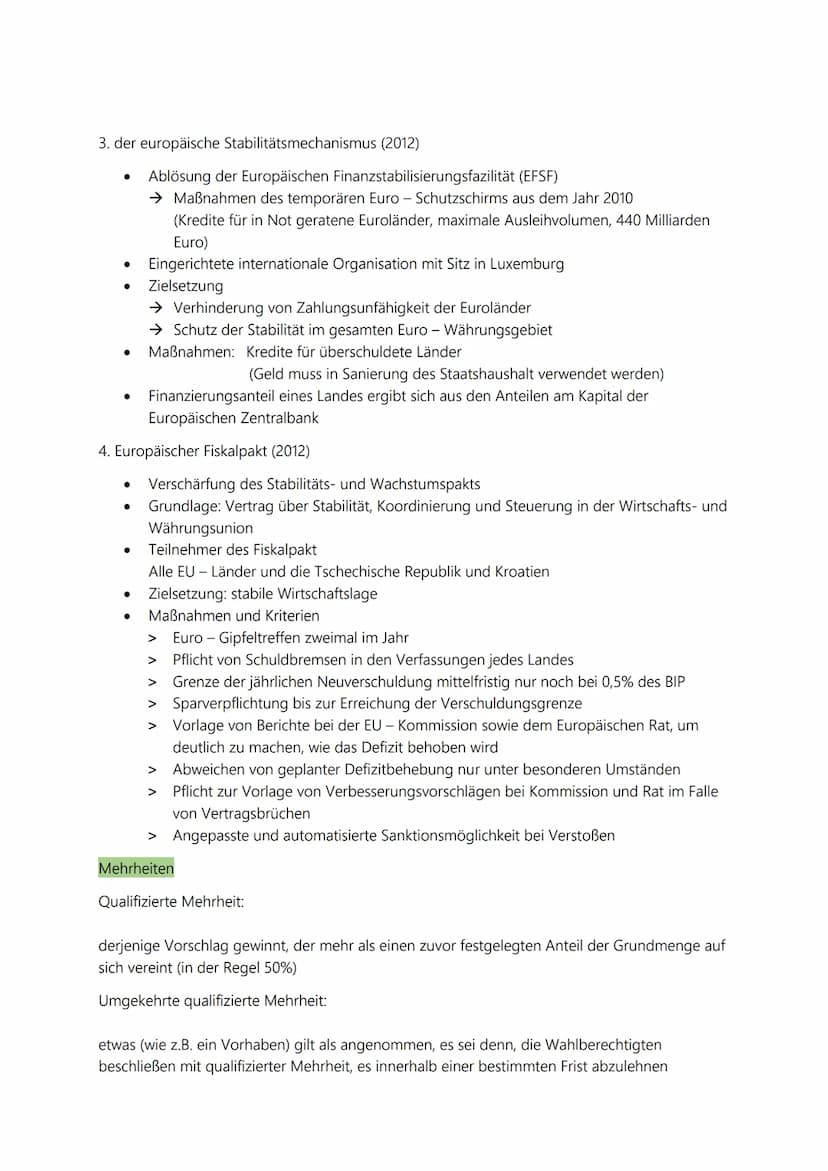 3. Thema ,europäische Union" (Inhalrsfeld 5)
6 Kompetenzen
1. EU - Normen, Intervention - und Regulationsmechanismen sowie Institutionen
2. 