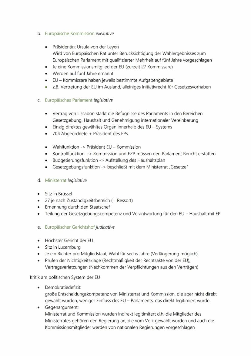 3. Thema ,europäische Union" (Inhalrsfeld 5)
6 Kompetenzen
1. EU - Normen, Intervention - und Regulationsmechanismen sowie Institutionen
2. 