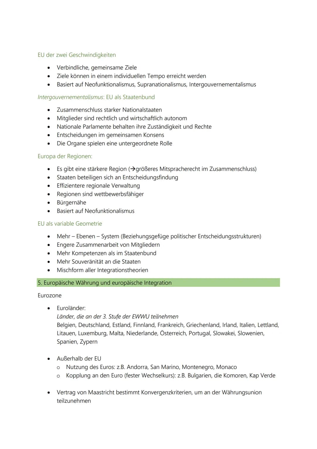 3. Thema ,europäische Union" (Inhalrsfeld 5)
6 Kompetenzen
1. EU - Normen, Intervention - und Regulationsmechanismen sowie Institutionen
2. 
