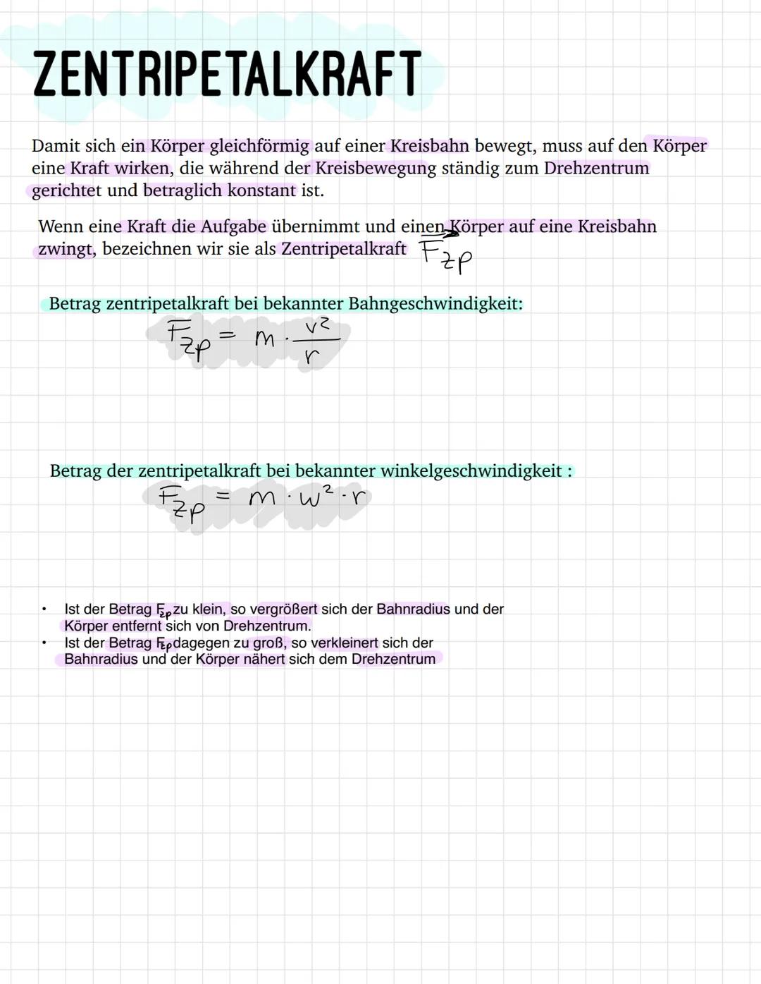 GRAVITATION
Definition: Anziehungskraft zwischen Massen, besonders die in Richtung auf den
Erdmittelpunkt wirkende Anziehungskraft der Erde.