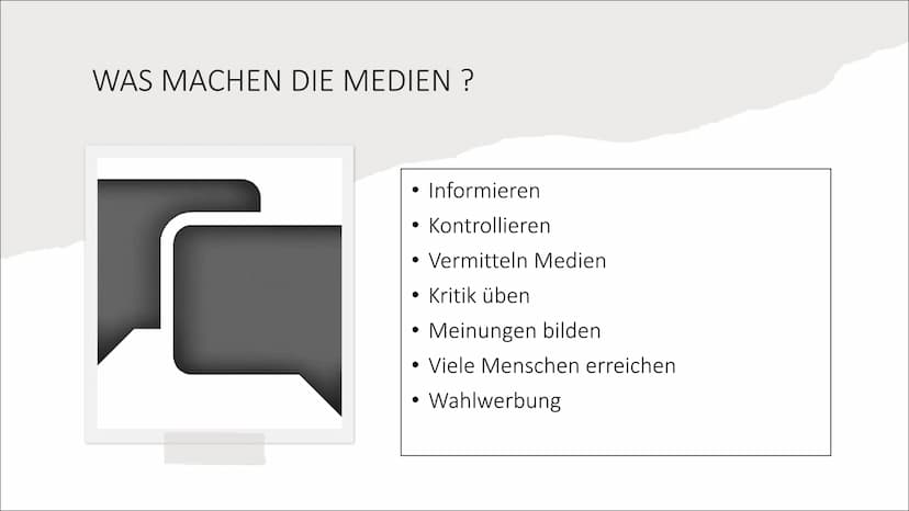 Medien - die Zerstörer der Politik
oder doch ein Demokratischer
Grundbaustein ?
Anna B & Leni H. • 1. Vorstellung der Medien
• 1.1 Was sind 