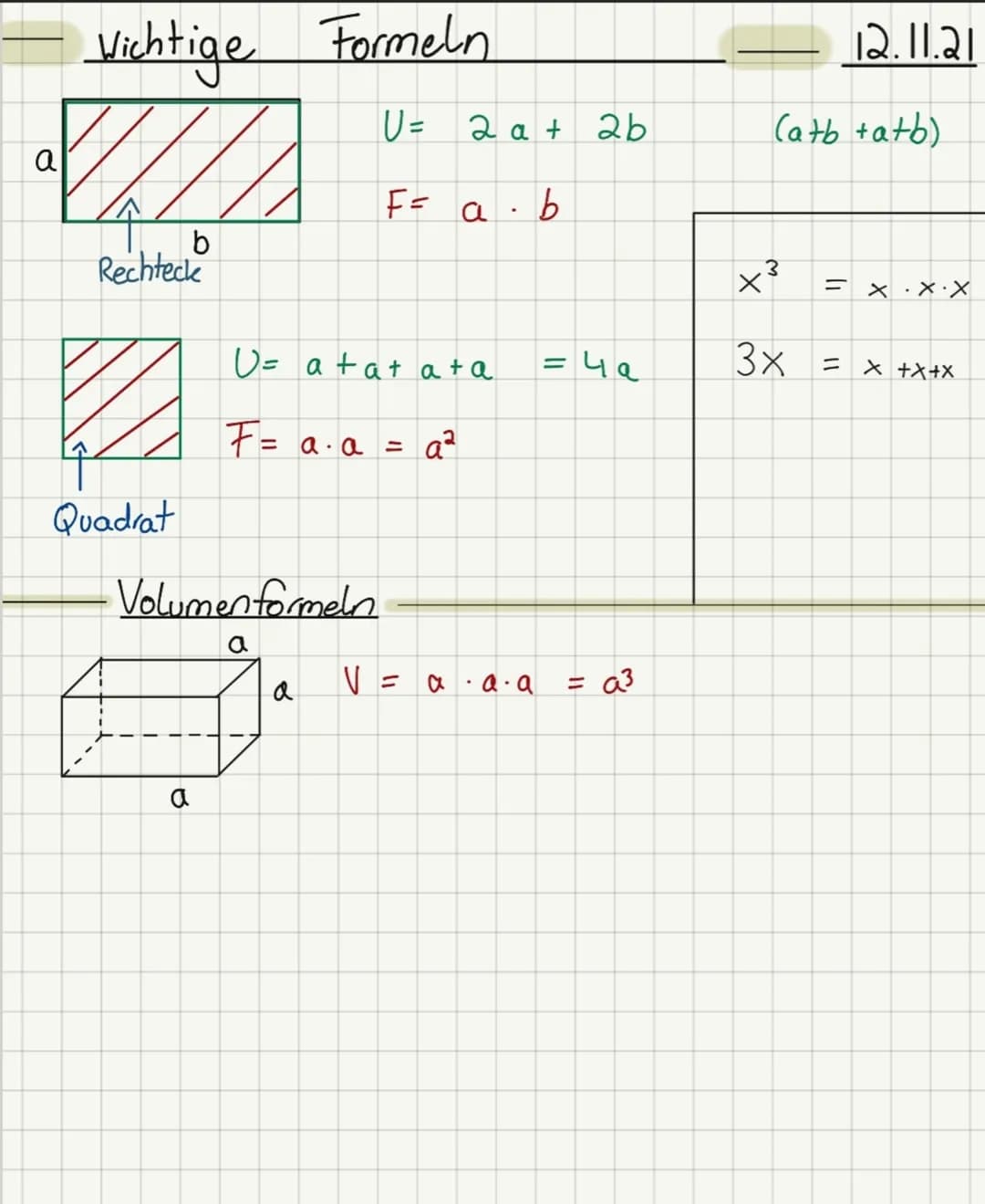 Mathe Zuordnungen