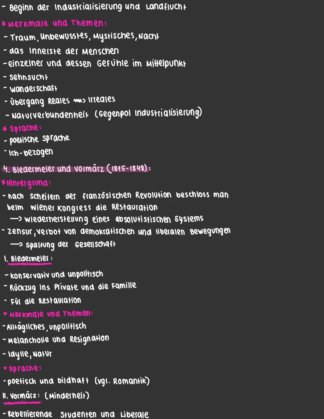 # Epochen
Deutsch Abitur 2023 Bayern

1. Sturm und Drang (1165-1790)

- Junge Schriftsteller aus dem Bürgertum
- gegen den extremen vernunft