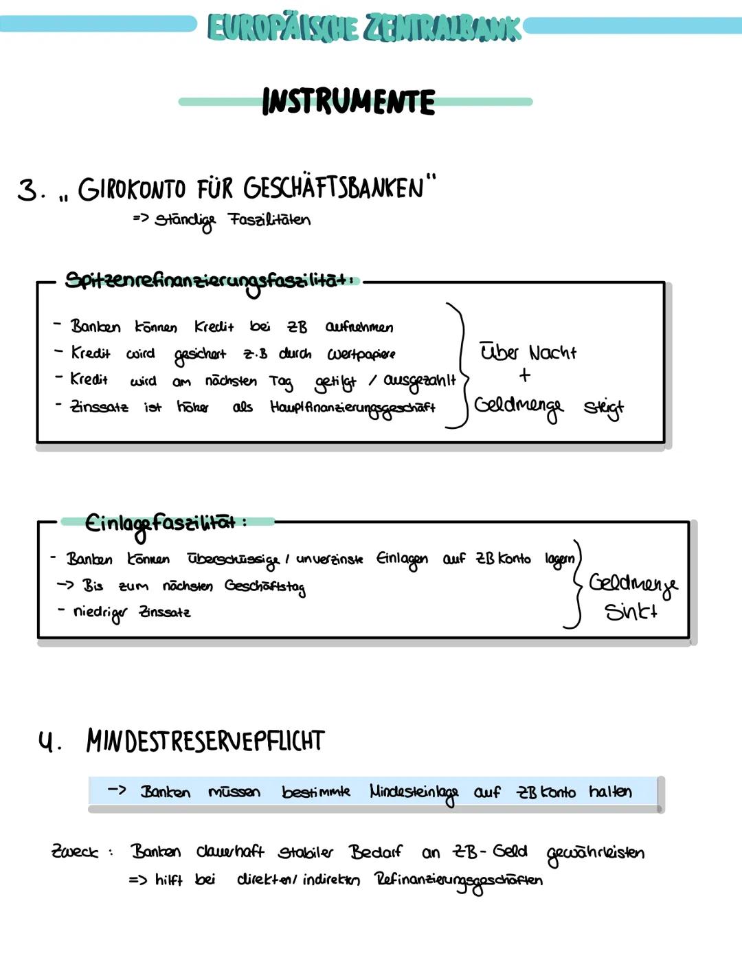 EUROPÄISCHE ZENTRALBANK
Europäische Zentralbank
Direktorium Präsident
GROBER ÜBERBLICK
EZB Europäische Zentralbank
Aufgaben
Die europäischen