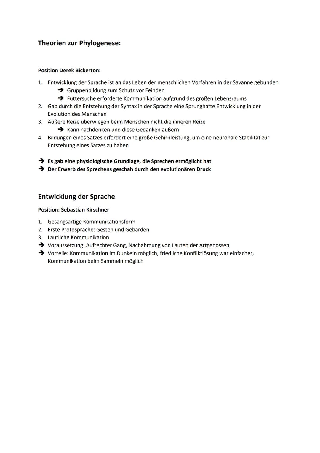 
<h2 id="ontogeneseundphylogeneseimspracherwerb">Ontogenese und Phylogenese im Spracherwerb</h2>
<p>Der Spracherwerb eines Individuums (Onto