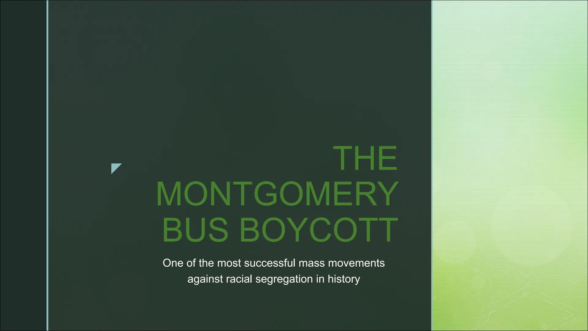 A presentation by Luna & Fynn
ROSA PARKS
AND THE CIVIL
RIGHTS
MOVEMENT Structure
■
GENERAL INFORMATION
EARLY LIFE AND FAMILY
THE MONTGOMERY 