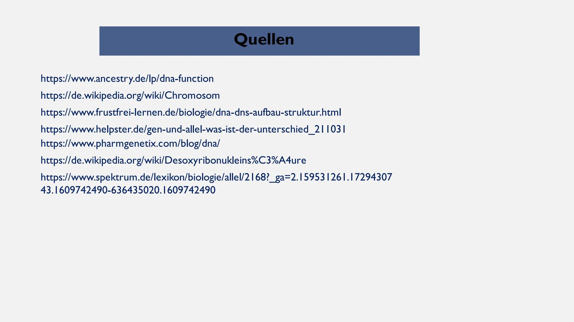 Biologie> Genetik > Bau der DNA
Reem Alnathar
01.12.2021
Informatik Vortrag
Referat:
Bau der DNA
(DNS) ●
• Definition
●
●
Gliederung
Struktu