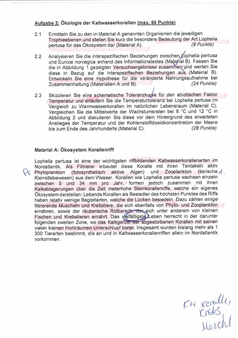 1.2
Name:
Aufgabe 1: Flaschengarten (max. 34 Punkte)
1.1 Erläutern Sie am „Modell Flaschengarten" unter Verwendung von Fachtermini
Strukture