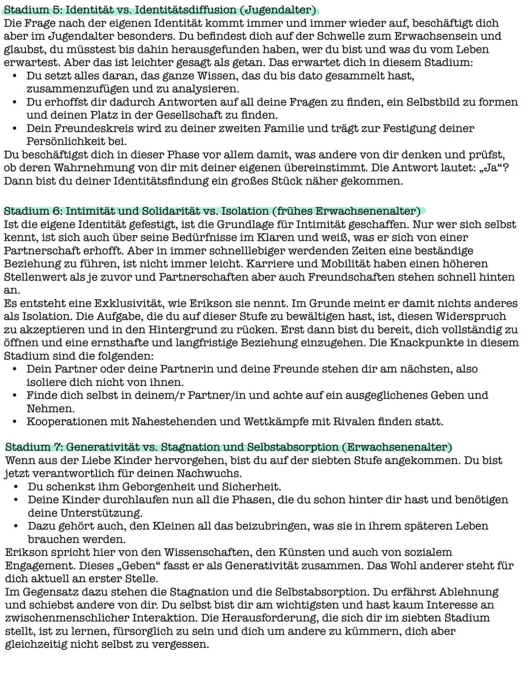 P
Entwicklun g
Wir alle machen im Laufe unseres Lebens verschiedene Phasen durch. Wir lernen dazu,
entwickeln uns weiter und sammeln unzähli