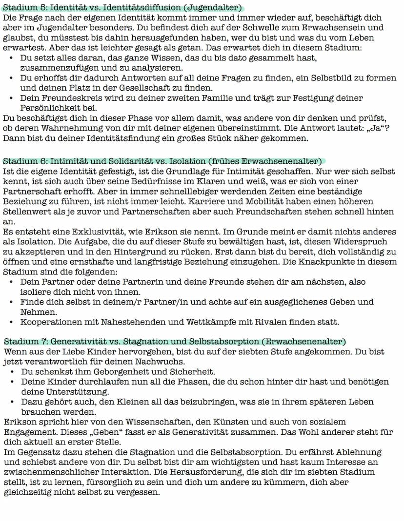 P
Entwicklun g
Wir alle machen im Laufe unseres Lebens verschiedene Phasen durch. Wir lernen dazu,
entwickeln uns weiter und sammeln unzähli