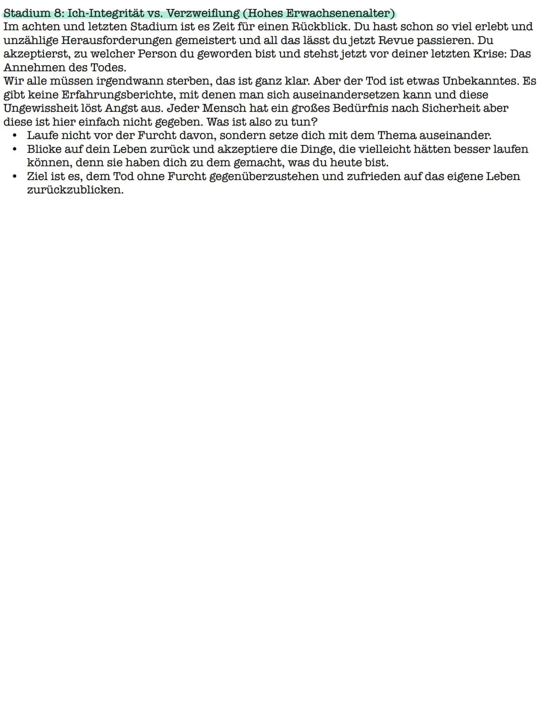 P
Entwicklun g
Wir alle machen im Laufe unseres Lebens verschiedene Phasen durch. Wir lernen dazu,
entwickeln uns weiter und sammeln unzähli