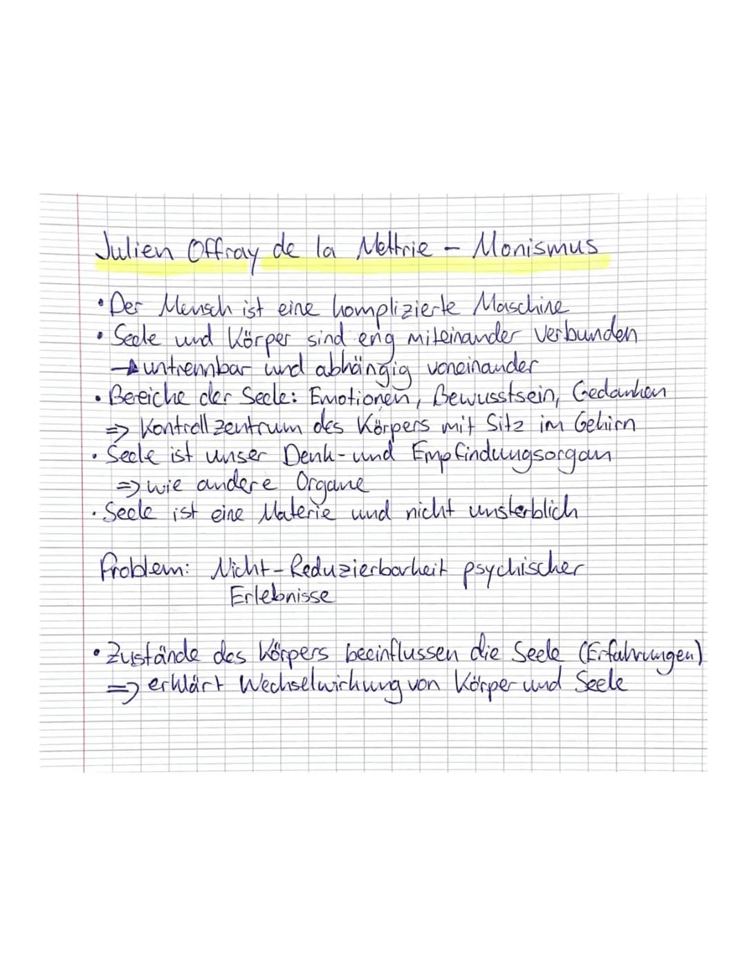 Versteh deinen Körper und das Leib-Seele-Problem: Eine Reise durch Maschinenmenschen und Biologische Prozesse