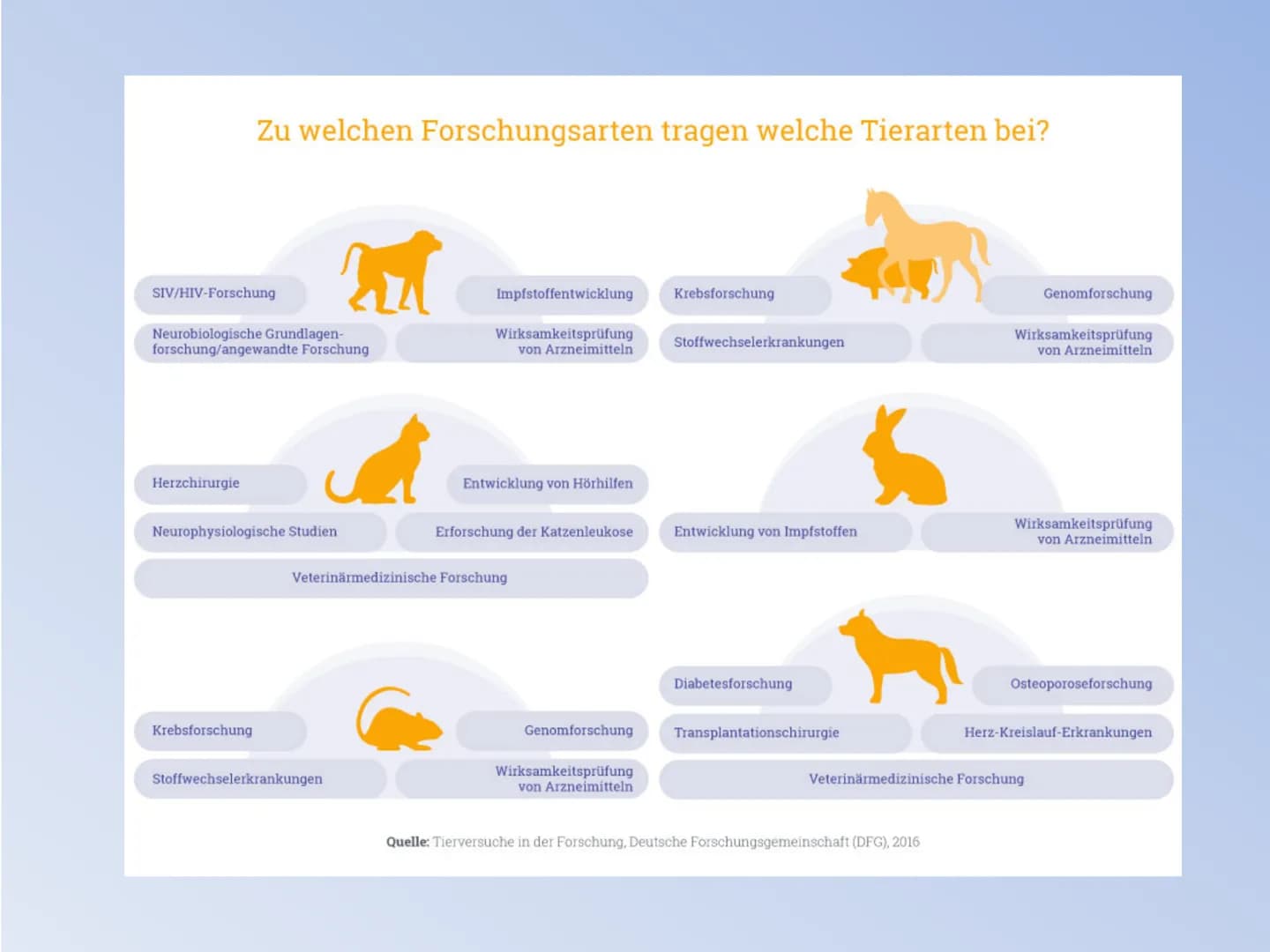 Vortrag von Ayleen Schild
Tierversuche
4X0
TIERVERSUCHE ●
Inhaltsverzeichnis
●
1. Die Definition und Fakten
2. Eingesetzte Tierarten
• 3. Ei