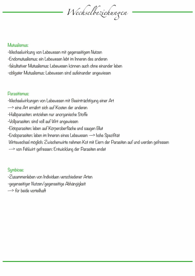 Ökologie
Ökologie: Interaktionen/Wechselbeziehungen der Lebewesen mit ihrer Umwelt
Lehre vom Haushalt der Natur
Ökosystem: dynamisches Bezie