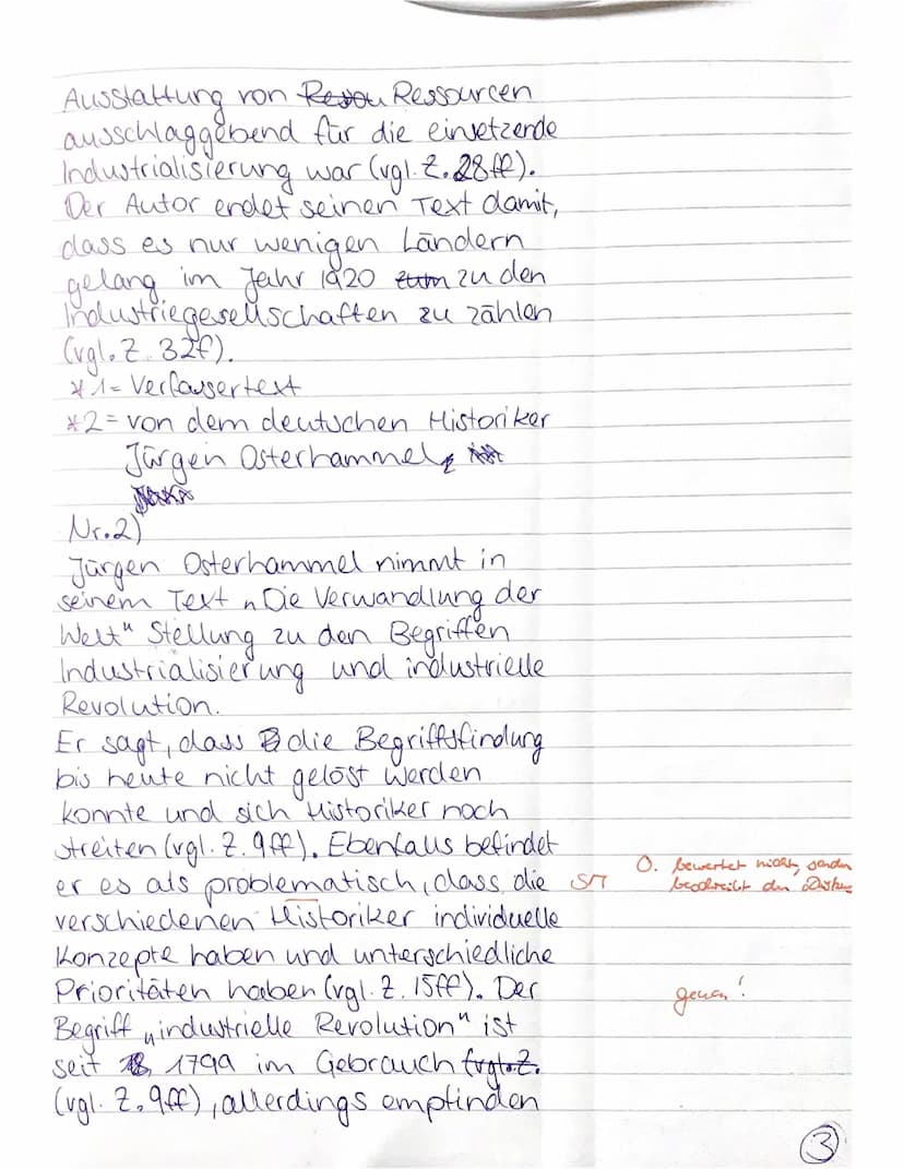 Jürgen Osterhammel, 20099 Industrialisierung
Teilleistungen - Kriterien: a) inhaltliche Leistung
TA
1
1
1
1
2
3
4
5
Anforderung
Der Prüfling