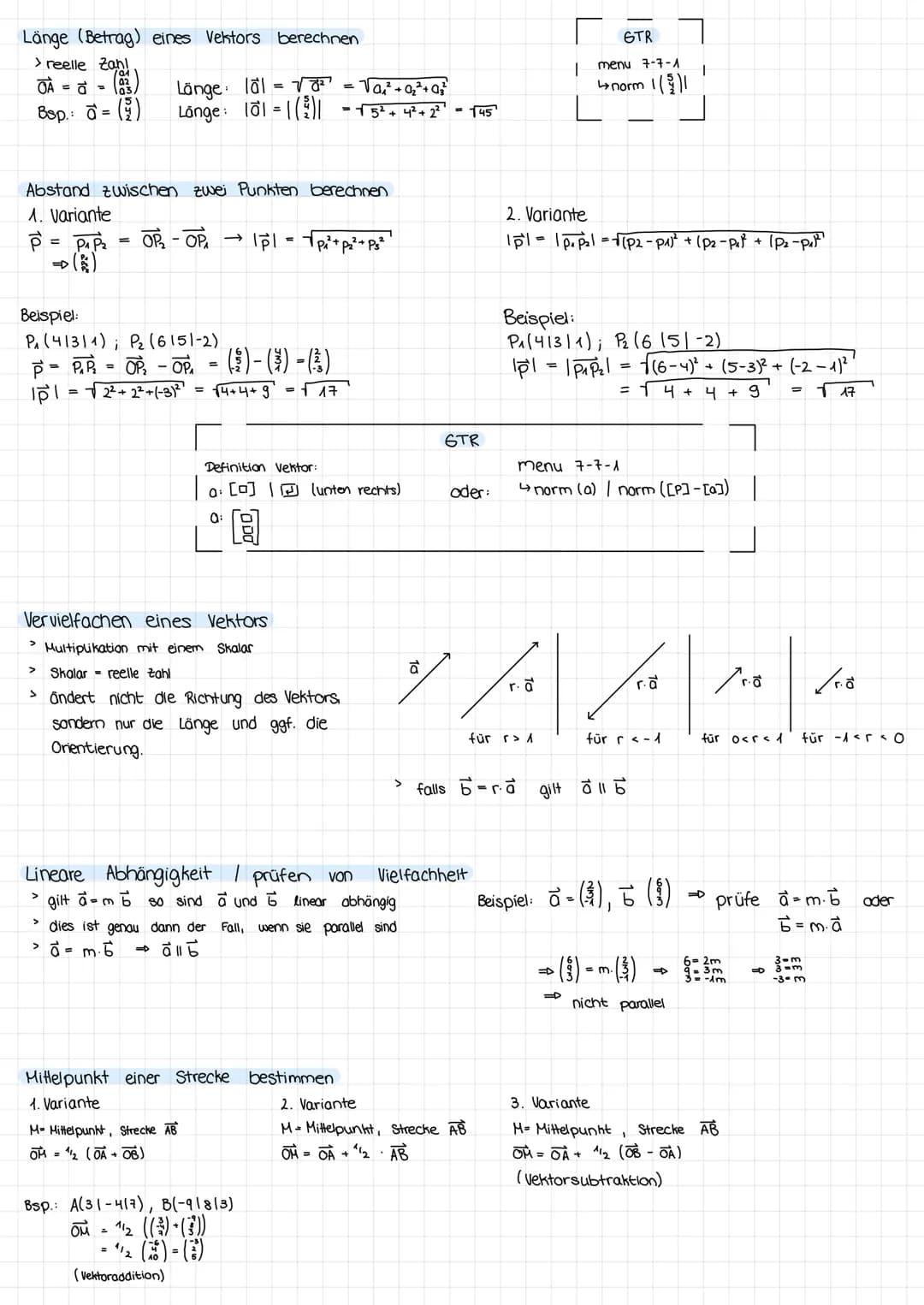 
<p>Die analytische Geometrie beschreibt die Lagebeziehungen von Geraden, die im Koordinatensystem dargestellt werden. Sie umfasst die Grund