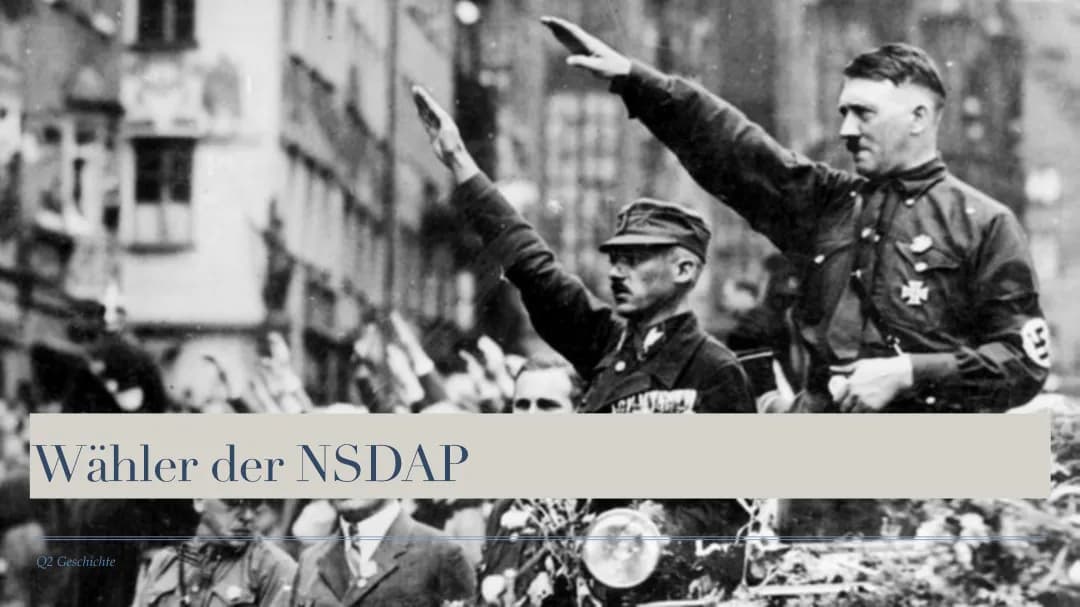 Wähler der NSDAP