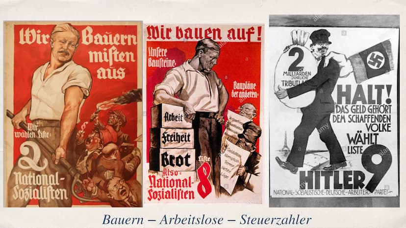 Wähler der NSDAP
Q2 Geschichte Inhaltsverzeichnis
+ Generelle Informationen zu der NSDAP
* Geschichtliche Einordnung (Umstände, Probleme, Ei