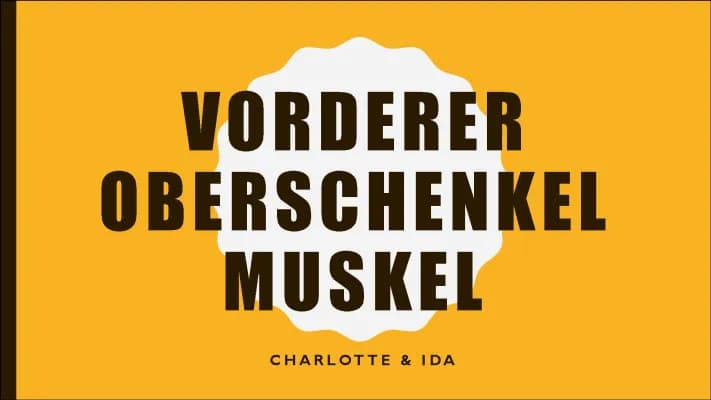 Know Vorderer Oberschenkelmuskel thumbnail