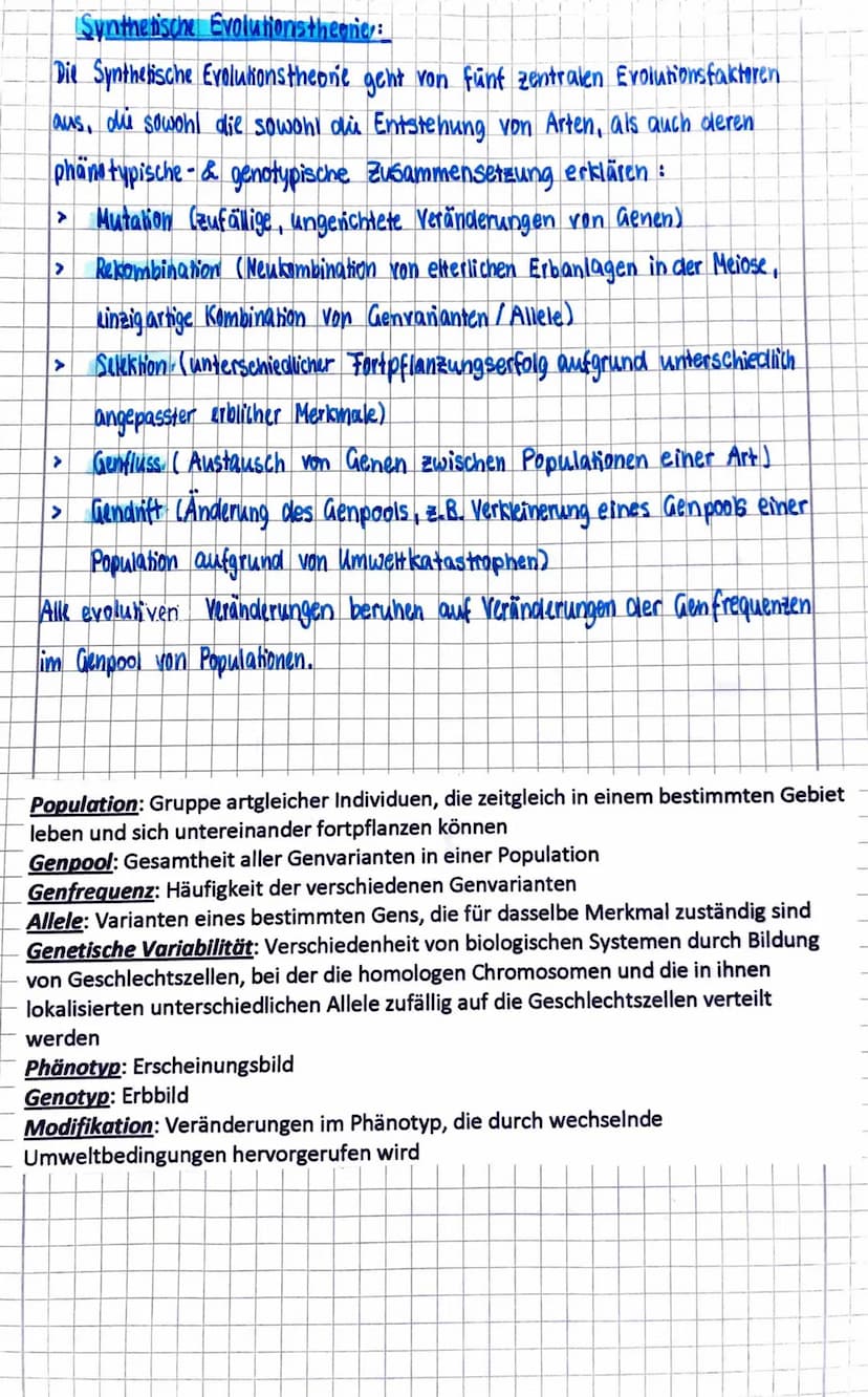 >
Lebewesen besitzen inneren Drang zur Vervollkommnung
> Veränderte Umweltbedingungen führen zu verändertem Gebrauch oder
Nicht- Gebrauch vo