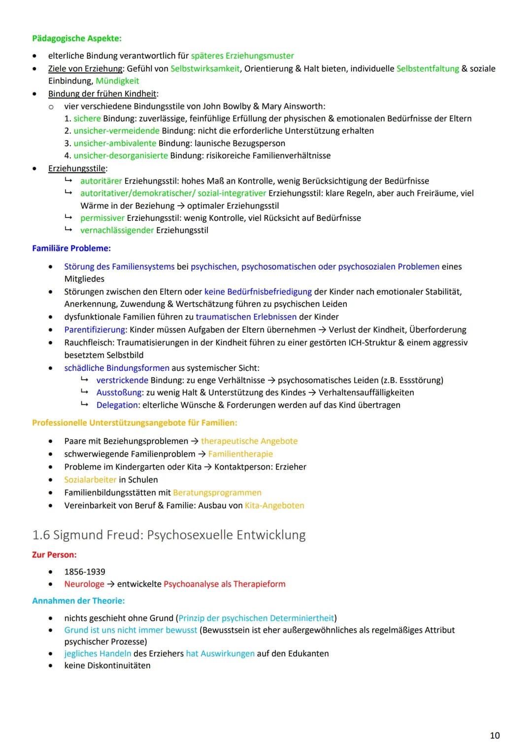 PÄDAGOGIK ABITUR 2020
Themen
1 Entwicklung, Sozialisation & Erziehung.
1.1 Interdependenz von Entwicklung, Sozialisation & Erziehung.
1.2 La