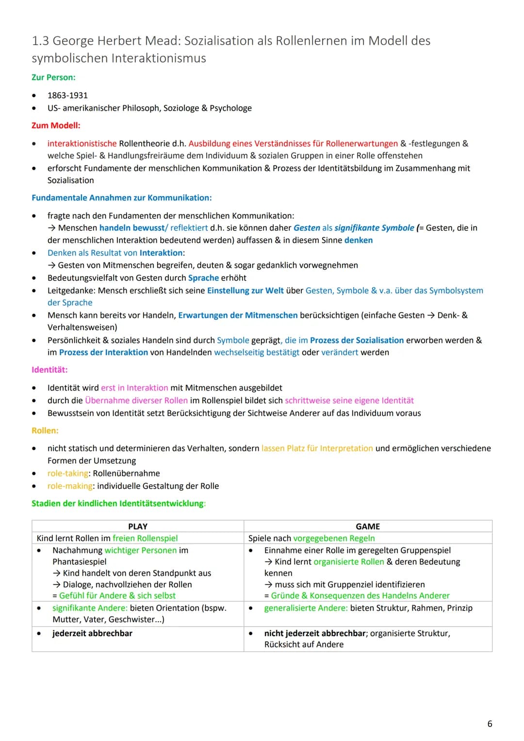 PÄDAGOGIK ABITUR 2020
Themen
1 Entwicklung, Sozialisation & Erziehung.
1.1 Interdependenz von Entwicklung, Sozialisation & Erziehung.
1.2 La
