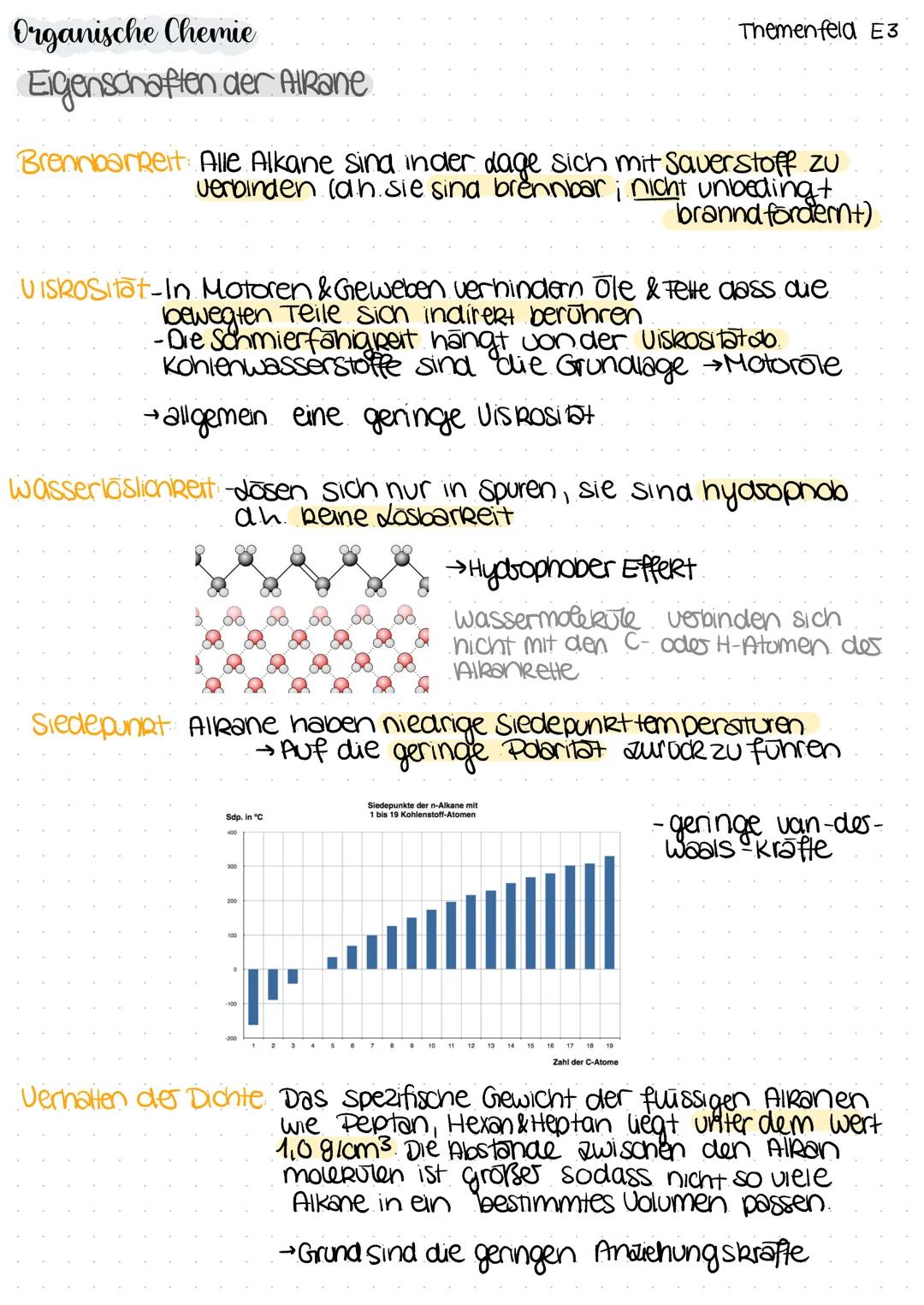 Organische Chemie
organische Stoffe sind alle aus den Elementen oben rechts aufgebaut.
(CINIF CLI BMTH). Also alles Nichtmetalle, die durch 