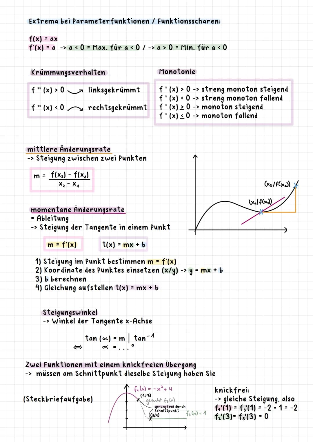 Mathematik Gk '23 Mathe GK Zusammenfassung Abi NRW 2023 Zusammenfassung
Analysis, Analytische Geometrie, Stochastik
->
Analysis
Funktionen
-