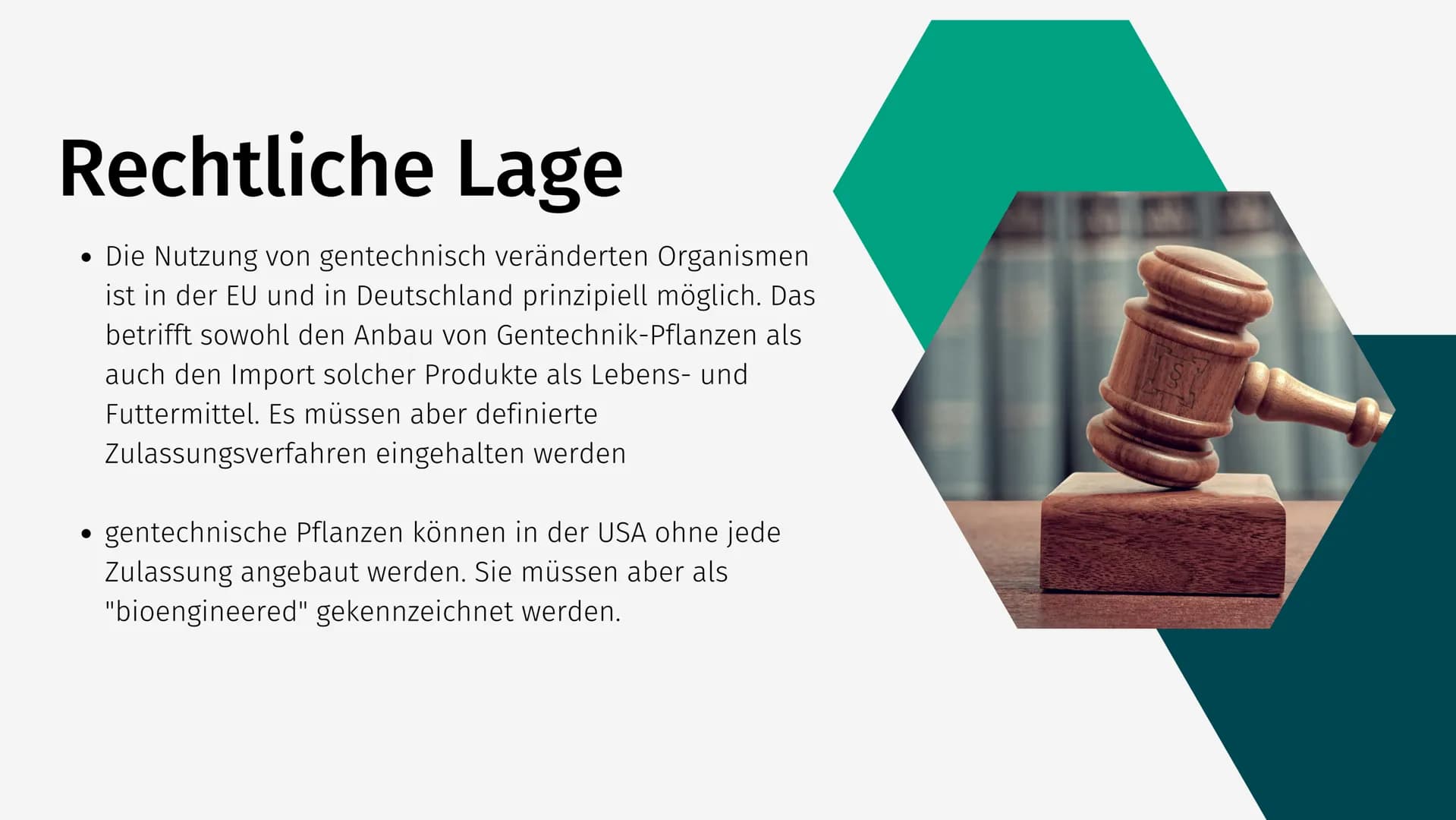 Grüne Gentechnik Gliederung
• Was ist Grüne Gentechnik?
• Grüne Gentechnik Methoden
• Fallbeispiel: Golden Rice
●
• Vor- & Nachteile von Grü