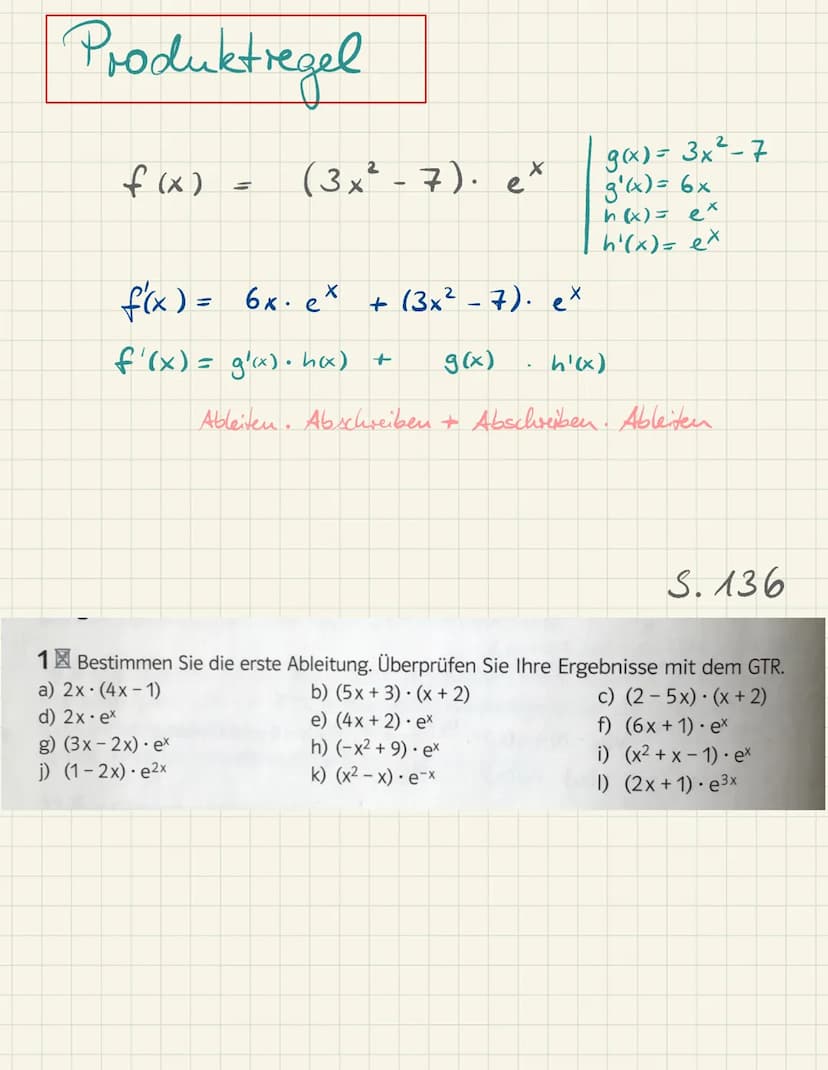 Wiederholung:
aus Jahrgang 10
Bsp.
Die Exponential funktion f(x) =
wobei
:
Bakterienkultur
↑
(hoffentlich) bekannt:
-2
Eine Bakterienkultur 