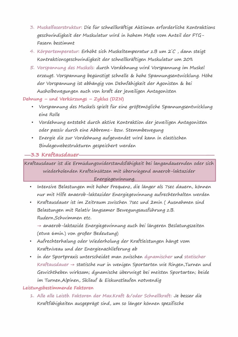 =1. Bedeutung der Kraft-
Kraft im Biologischen Sinne ist die Fähigkeit des Nerv-Muskelsystems, durch
Muskeltätigkeit Widerstände zu überwind
