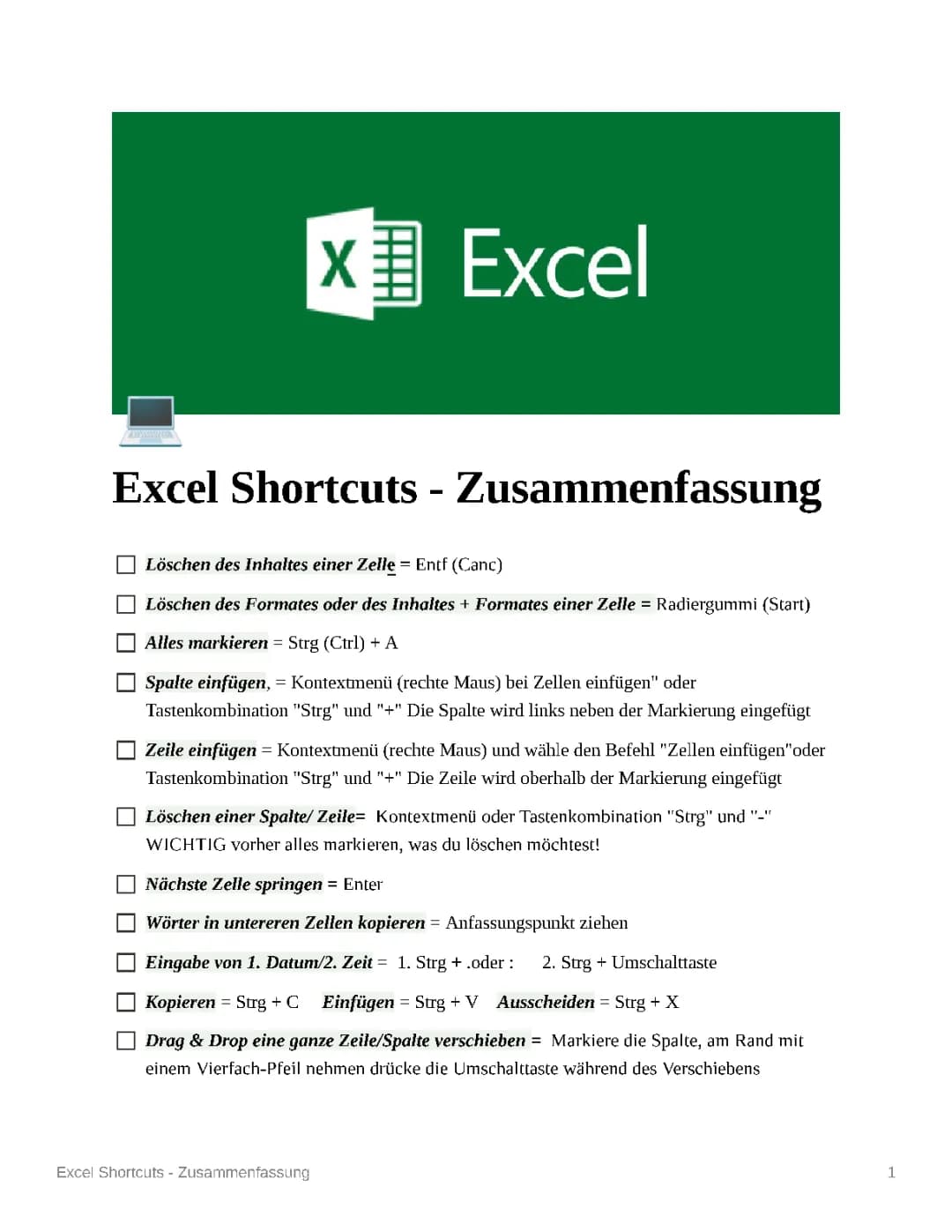 ECDL Grundlagen
