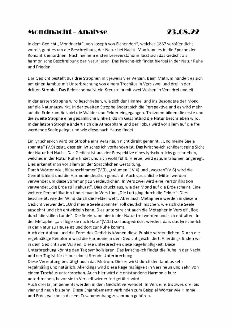 Know Mondnacht (Joseph von Eichendorff)  thumbnail