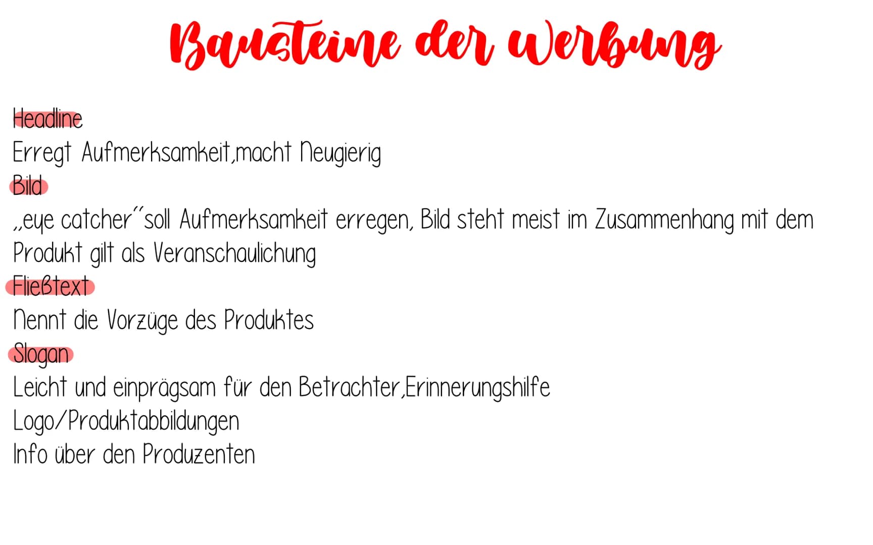 analysenschreiben
Schritt
Stelle das Produkt,Idee,Firma die das Produkt vermarktet vor
Die vorliegende Werbeanzeige wirbt für ... und wurde 