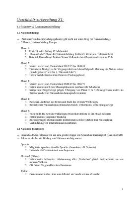 Know 1800-1933: Nationalbildung, Märzrevolution, 1848-Revolution, Reichseinigung, Bismarck, Bündnispolitik Ende des deutschen Kaiserreiches, Nationalsozialismus  thumbnail